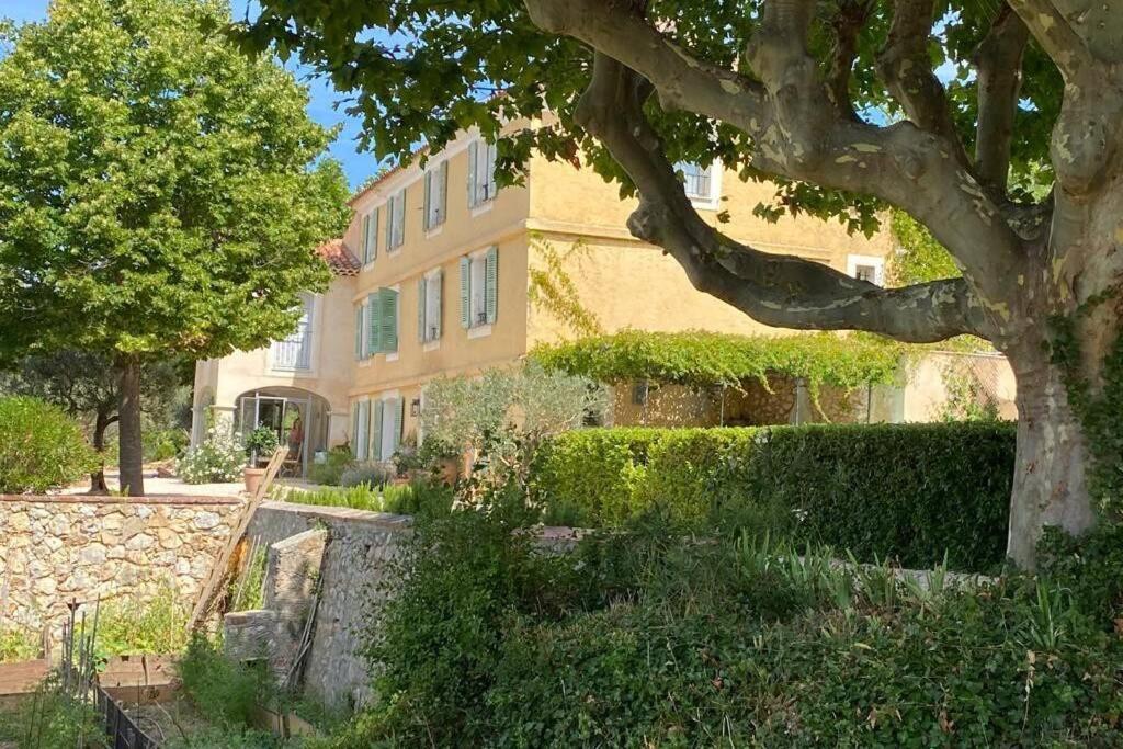 Villa Bastide Au Milieu Des Vignes Et Des Oliviers Aups Exterior foto