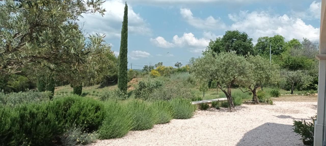 Villa Bastide Au Milieu Des Vignes Et Des Oliviers Aups Exterior foto